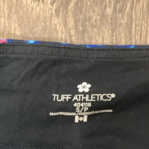 Tuff Athletics Women’s Capri Cropped Legging Purple Activewear gym Size Small - Picture 6 of 9